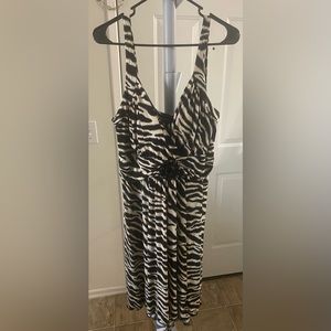 Zebra Print Dress